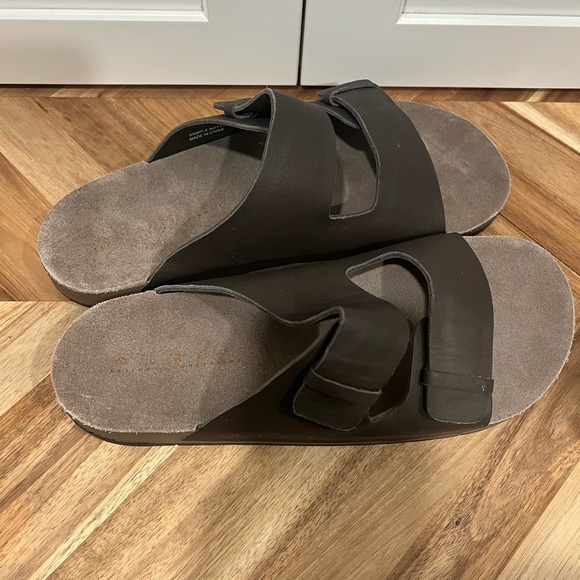 NEW* Reef Ojai Two Bar brown leather sandals size 9 - Picture 8 of 9